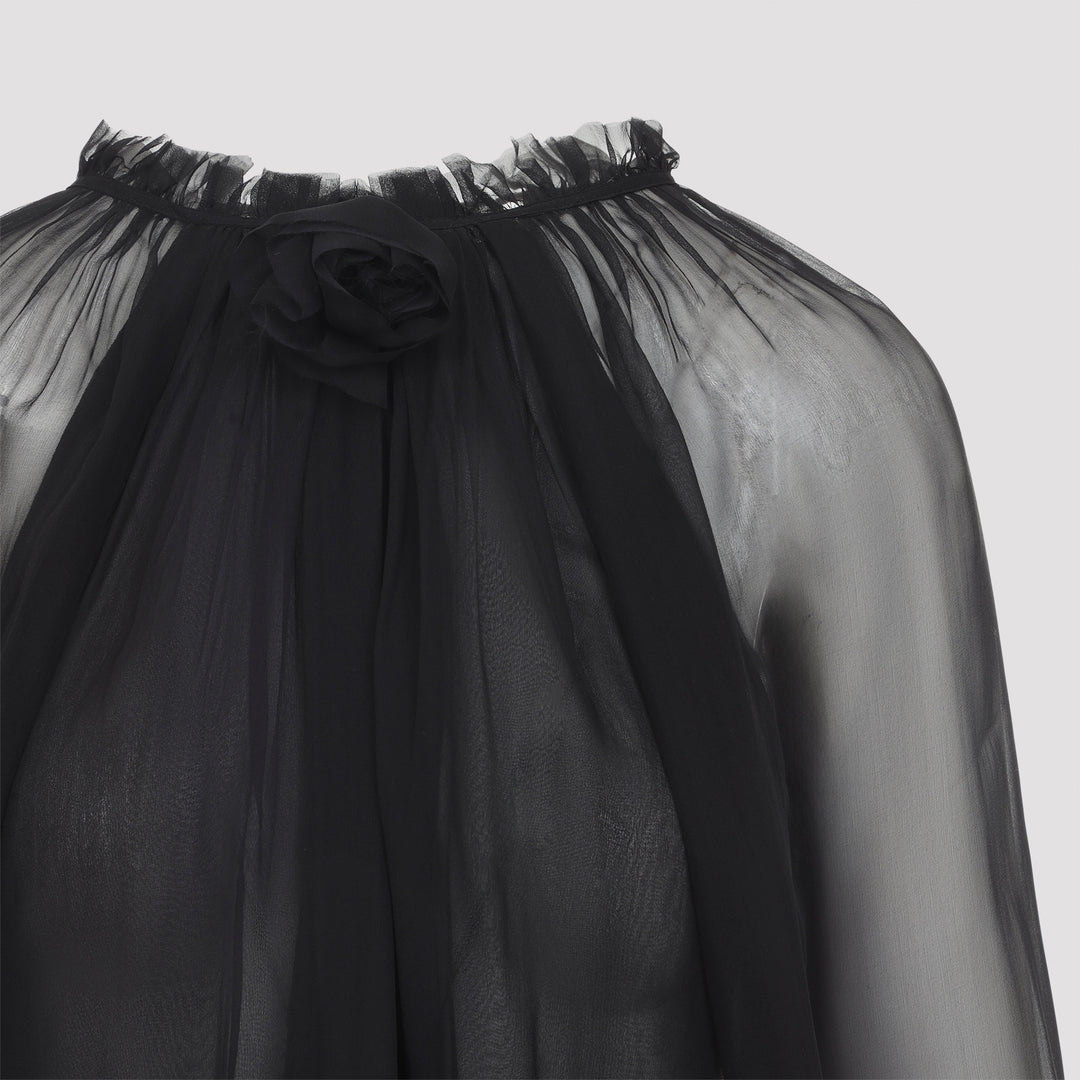 Alberta Ferretti Blouse - Black | 21f25a27de1a4b088705466fb50be5979158fcb2