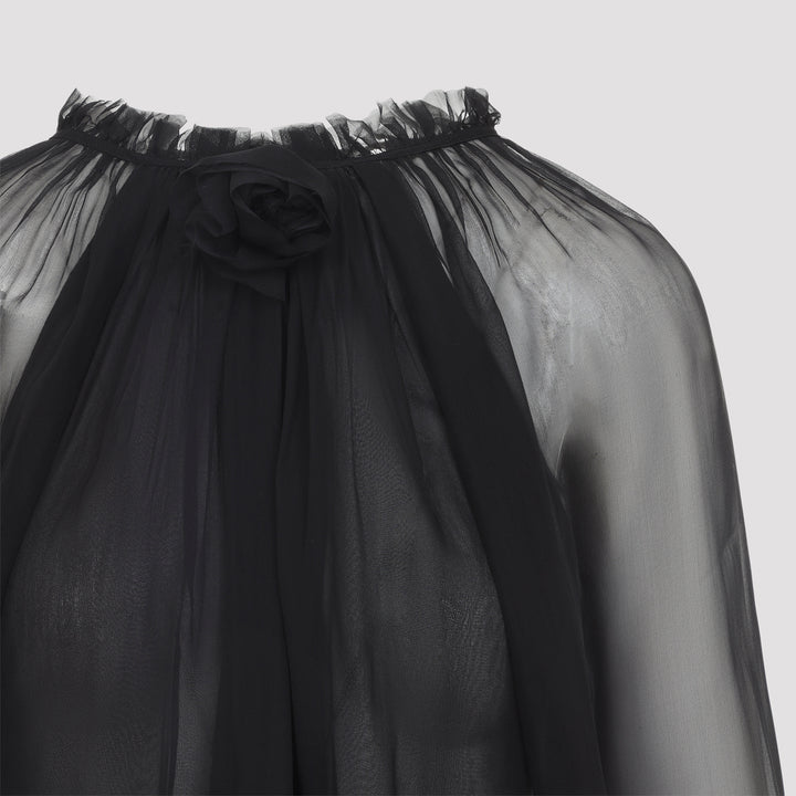 Alberta Ferretti Blouse - Black | 21f25a27de1a4b088705466fb50be5979158fcb2