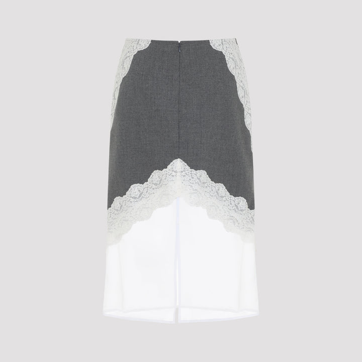 Jil Sander Midi skirts - Grey | dbacc85c76d600707fdaf7dc0c269547da22e135