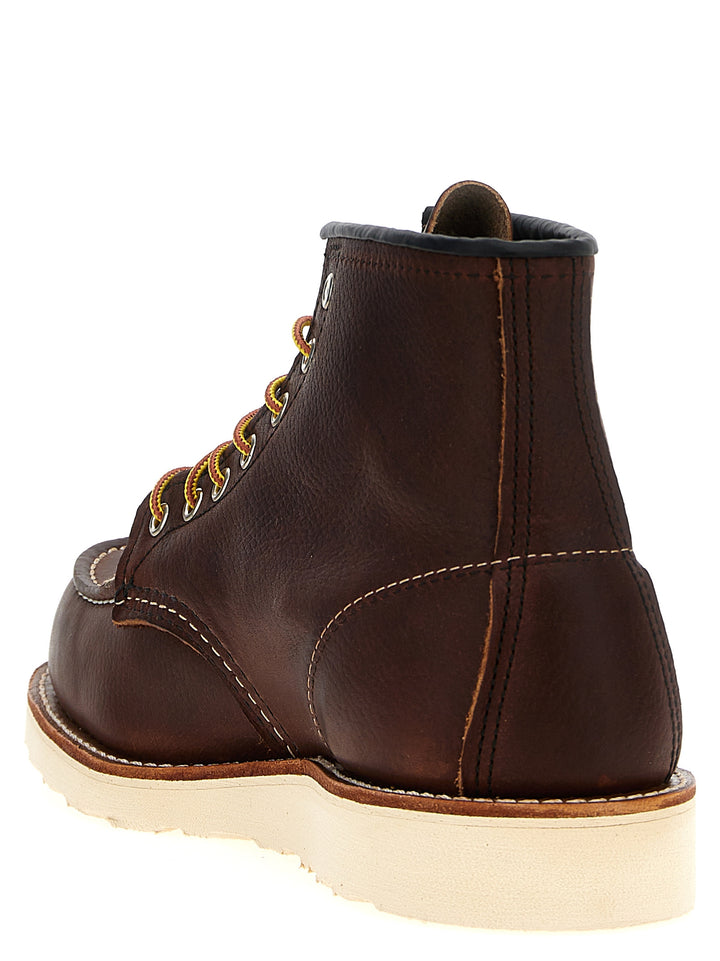 Classic Moc Boots, Ankle Boots Brown