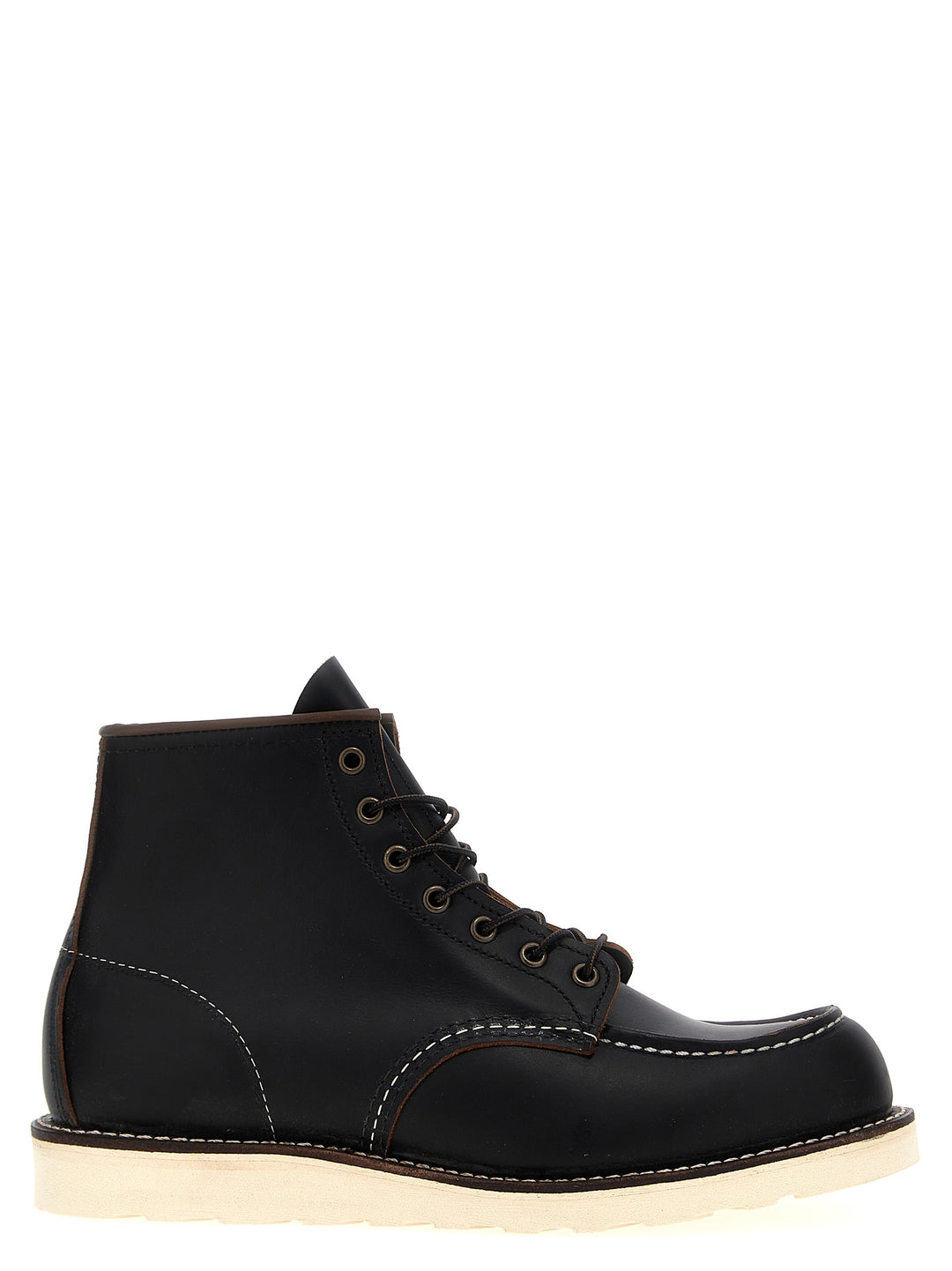 Classic Moc Boots, Ankle Boots Black