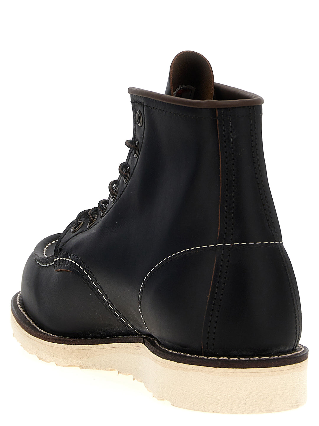 Classic Moc Boots, Ankle Boots Black