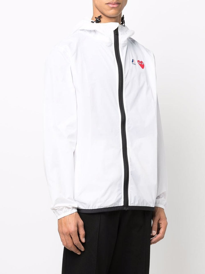 Comme Des GarÇOns Play Sport jackets & wind breakers - White | 0eb4088ee9115801f62ee26132af4ef72a3192c6