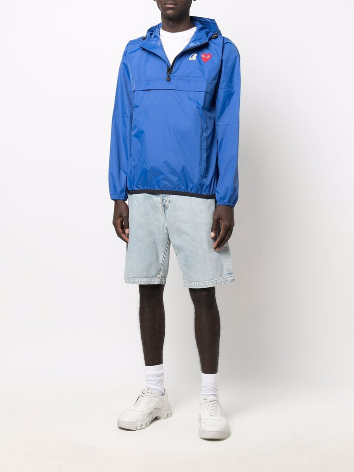 Comme Des GarÇOns Play Sport jackets & wind breakers - Blue | f39ecfaad69486a98bfbf5c8e19849d981e1aa02