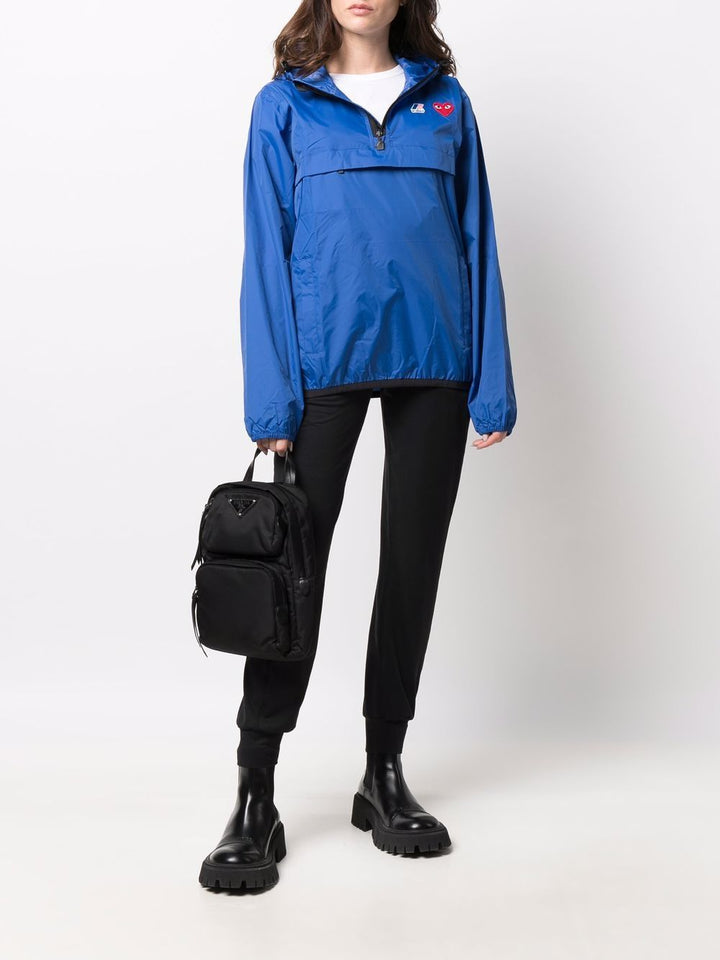 Comme Des GarÇOns Play Sport jackets & wind breakers - Blue | d4ebded4cf90976c226243fc1f312f211af0a221