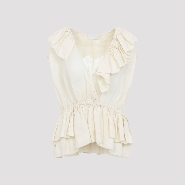 Dries Van Noten Tops - Nude & Neutrals | 5cb7bc389ed2397a778f346bde79d5ce54db55fb