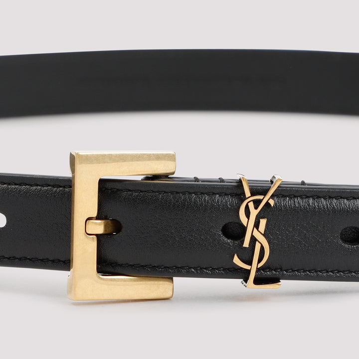 Saint Laurent Belts - Black | 6e5e5c50f087668175e3e2beaa459375d03fe1ef