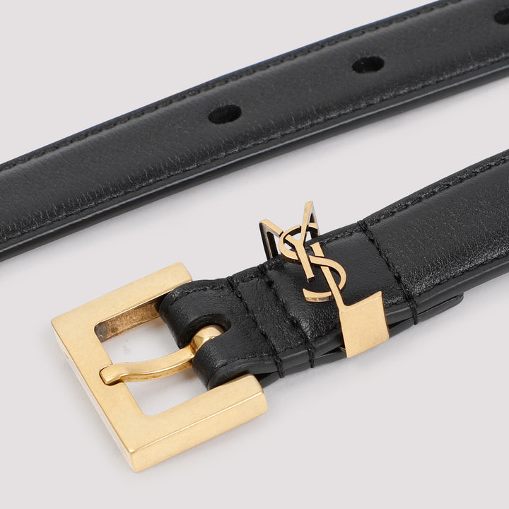 Saint Laurent Belts - Black | 7b350f8121193316cdb20875354b8079a2a7ba44