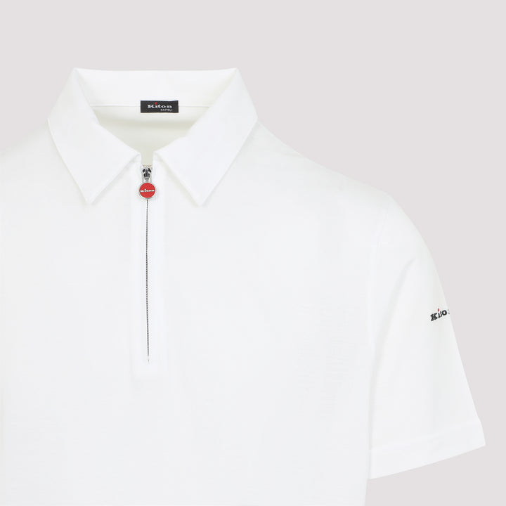 Kiton Polo - White | bd590877e94a782d92030292bc2dbc26a946ad01