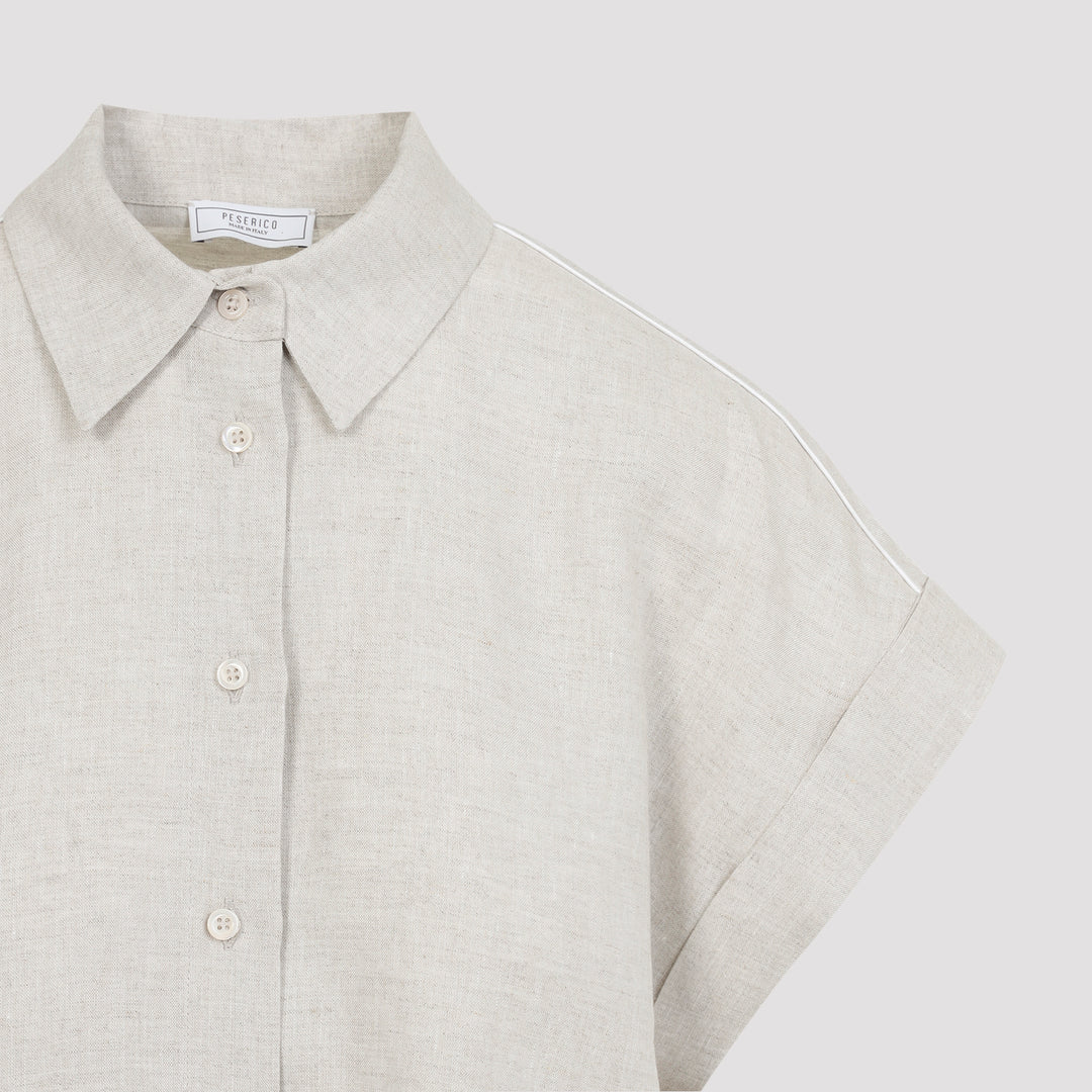 Peserico Shirts - Nude & Neutrals | 9fdf3cba64174343852fe11b78acc31c048e5df6
