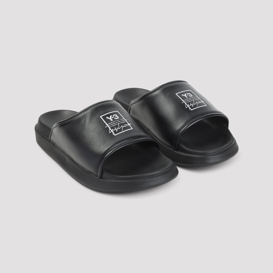 Y 3 Sandals - Black | 538d0d66813b02338b561439621f15c2868cf007