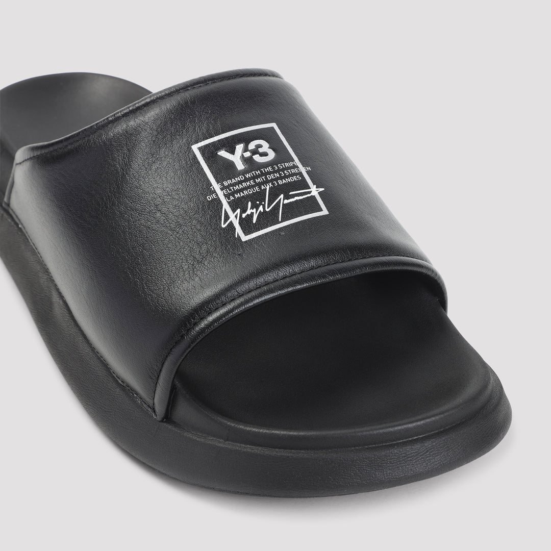 Y 3 Sandals - Black | abae1c3c71ad31bbdca267b368441f78aa35b79b