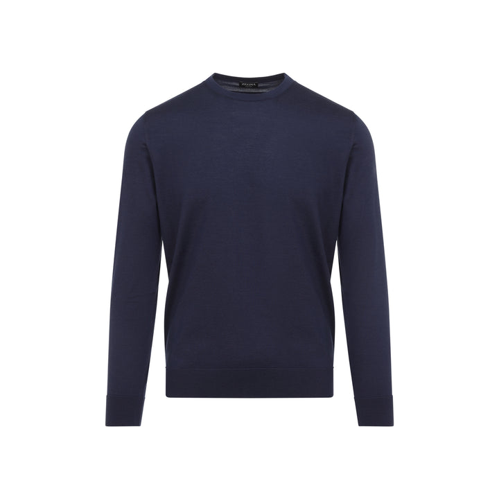 Zegna Sweater - Blue | 667935141d022c72a0870e7cfba729b384d6a2d8