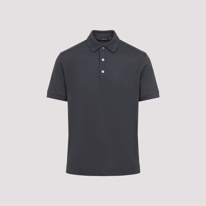 Zegna POLO - Grey | 756a236af3b7d8bdce9c3c8b2b130e5c13aab7db