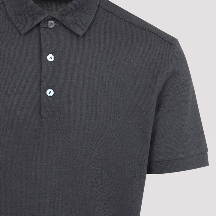 Zegna POLO - Grey | 24026ff3bfcba26895696c7459d9cf3f4276858a