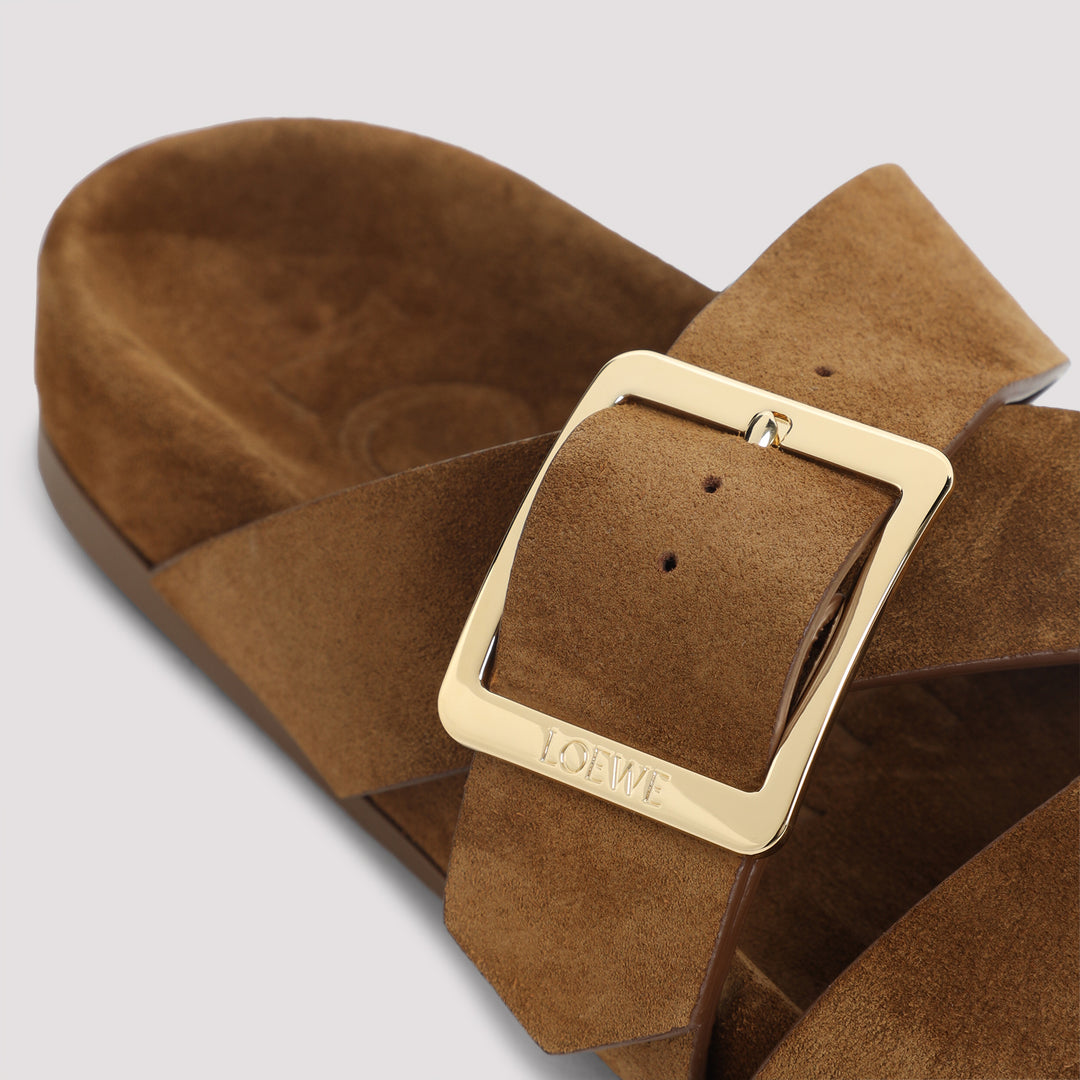 Loewe Sandals - Brown | 1fc0bb22e63e93b4928afc741ff037efded9af0a