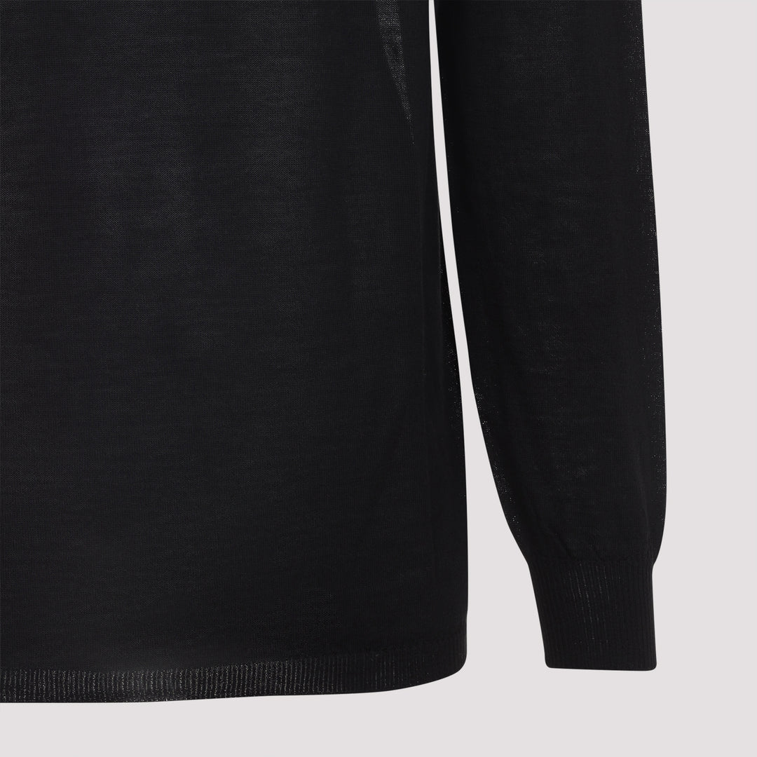 Rick Owens Turtle neck - Black | 055d018098ba14a3df9b2b618a7bfa28a872810e