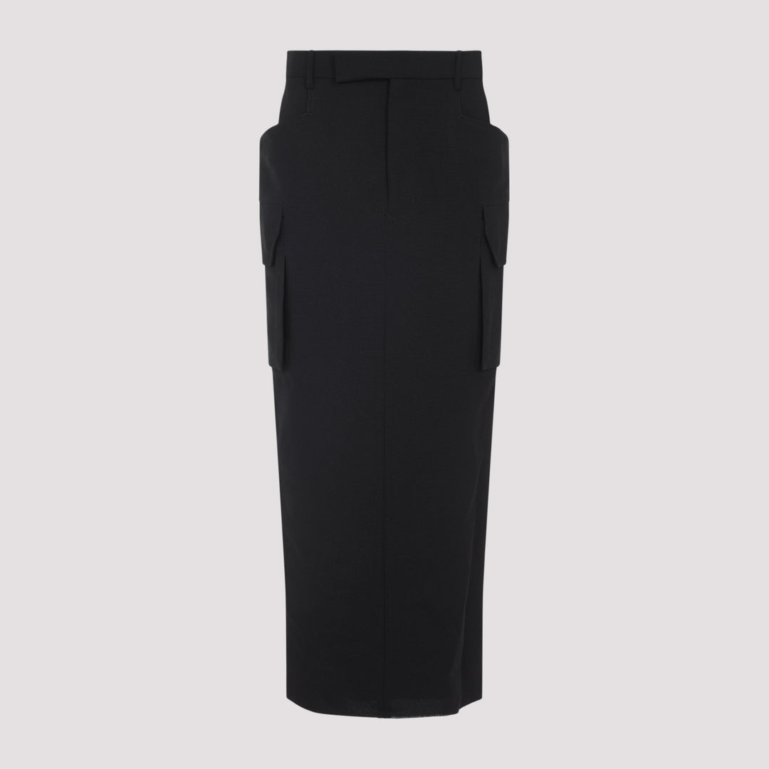 Rick Owens Midi skirts - Black | 309842aaf91529626264cae936f2fc53b24bb09d