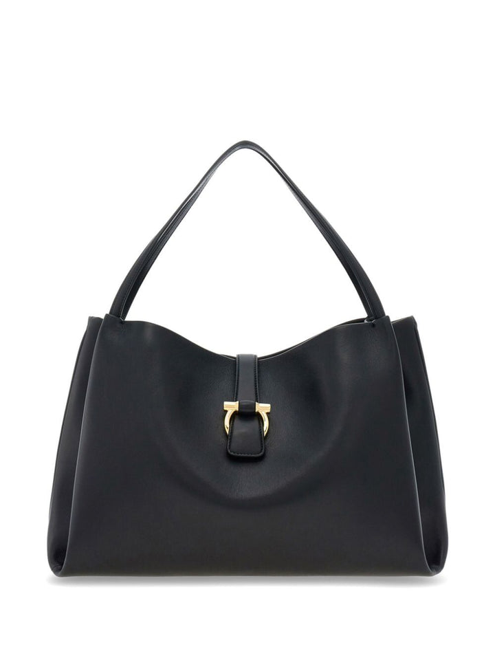 Ferragamo Shoulder Bags - Black | 932e68ce5c3b071a26ad412a3d0cfa4ab377f209
