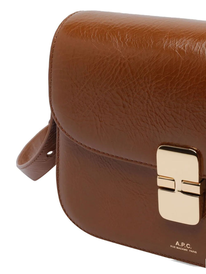 A.P.C. Satchel & cross body - Brown | eac408ef14033bb00a7e581c65ed0b84109ce367