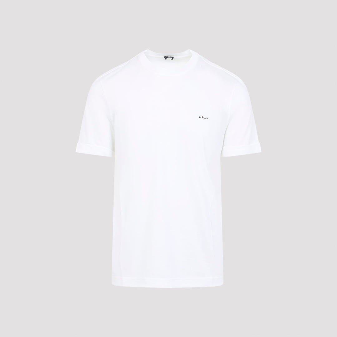 Kiton T-shirts - White | 61b1f6e319cd94eaafb2bff576873e1fd7907867