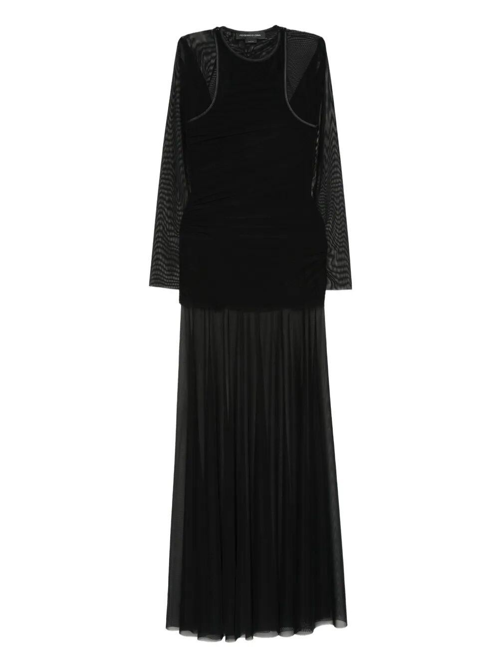 Federico Cina Long dresses - Black | 2c8b4a3fe89a1c347e78227a130f6972c2e7935f