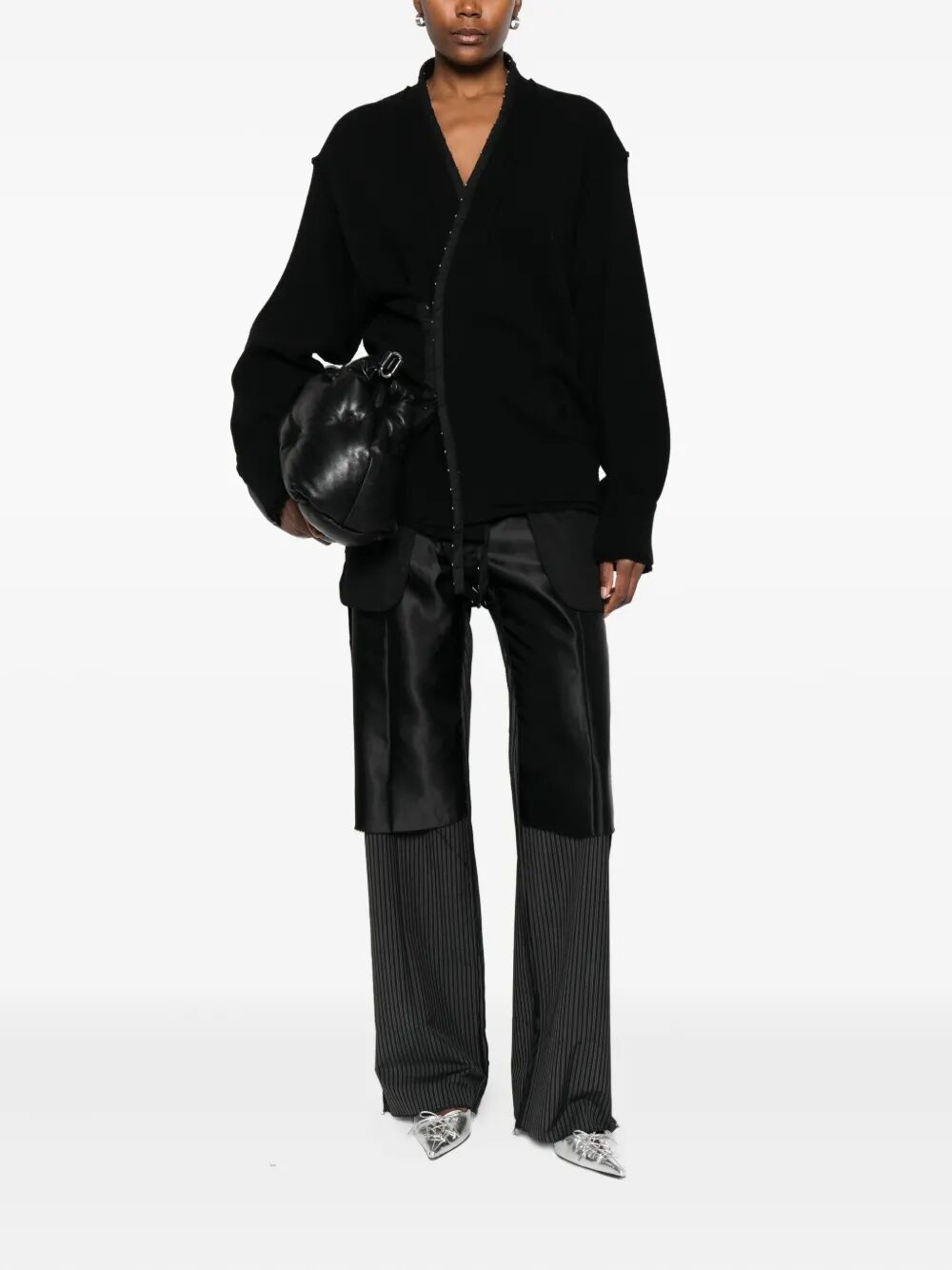 Federico Cina Cardigan - Black | 800e0aa6e0b4b753fae87950d1b43bce8afdb6b9