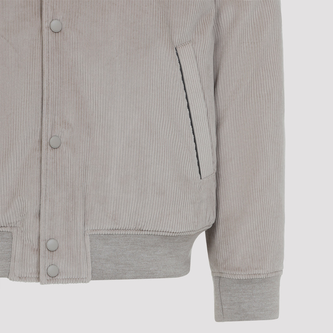 Canali Bomber jackets - Nude & Neutrals | 9fa53e60a763903f775be4927aa36077c950d1e4