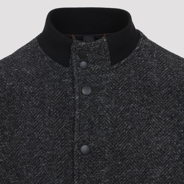 Canali Bomber jackets - Grey | d6a95c518bec6e319b4009878529584f59c3fe61