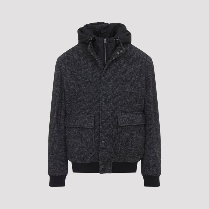 Canali Bomber jackets - Grey | ef0f710ee1ef0142d391ef49163232ff6a7a6206