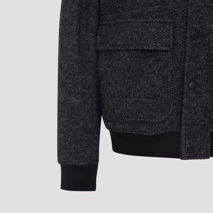 Canali Bomber jackets - Grey | 09b1c39c5f0141d45a09b8ea4307ba079e7774fa