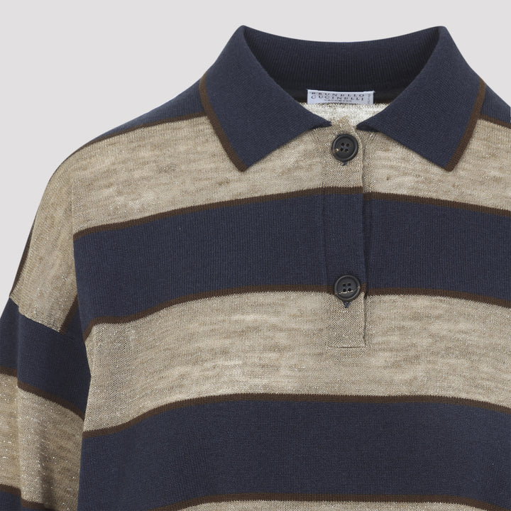 Brunello Cucinelli Polo - Blue | 712af8cd2952e15b77cc9a9e2149c9745b928789