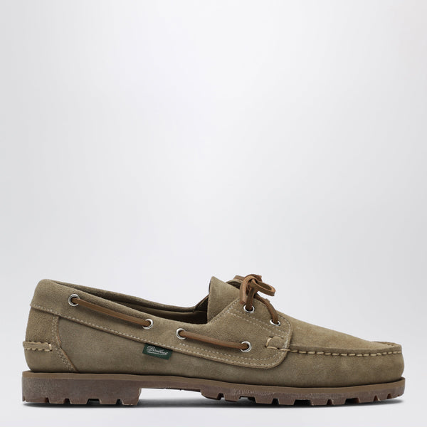 Malo Sand-Colored Loafers In Suede