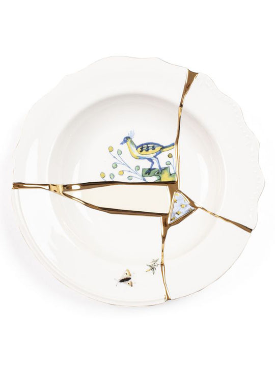 Kintsugi Plates White
