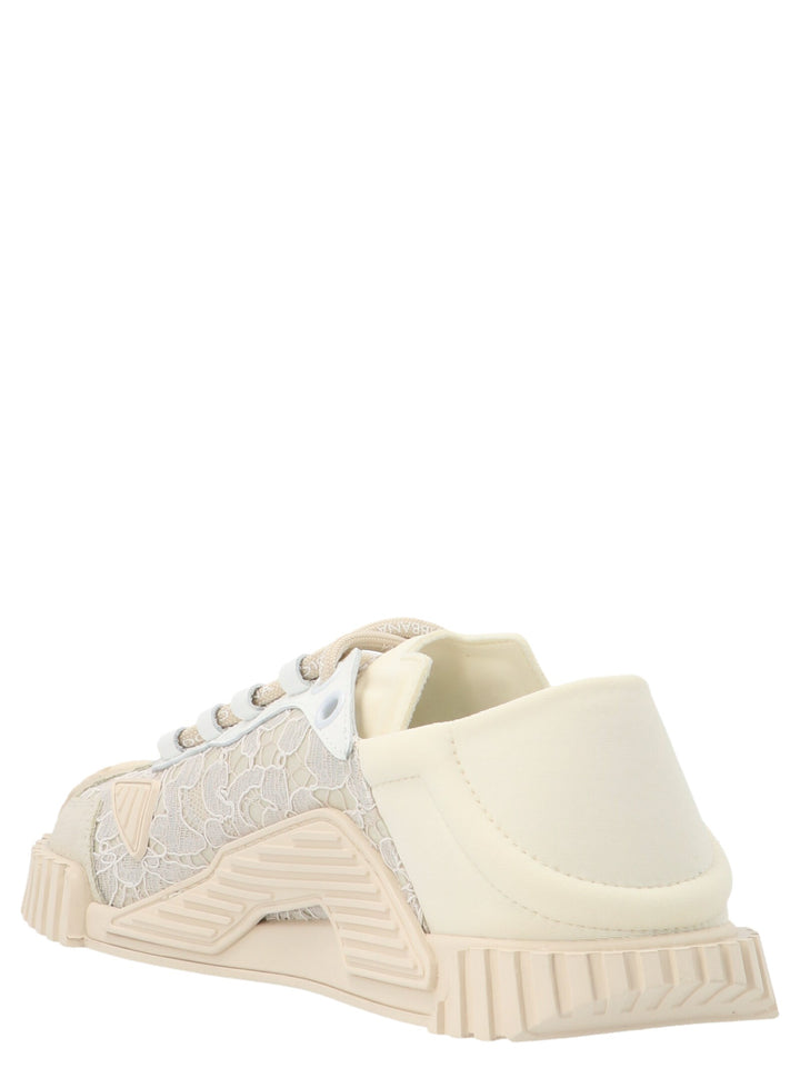 Dolce & Gabbana Lace Sneakers - White | 11d71df3a3fa5a4553a76fe5056e62815559080f