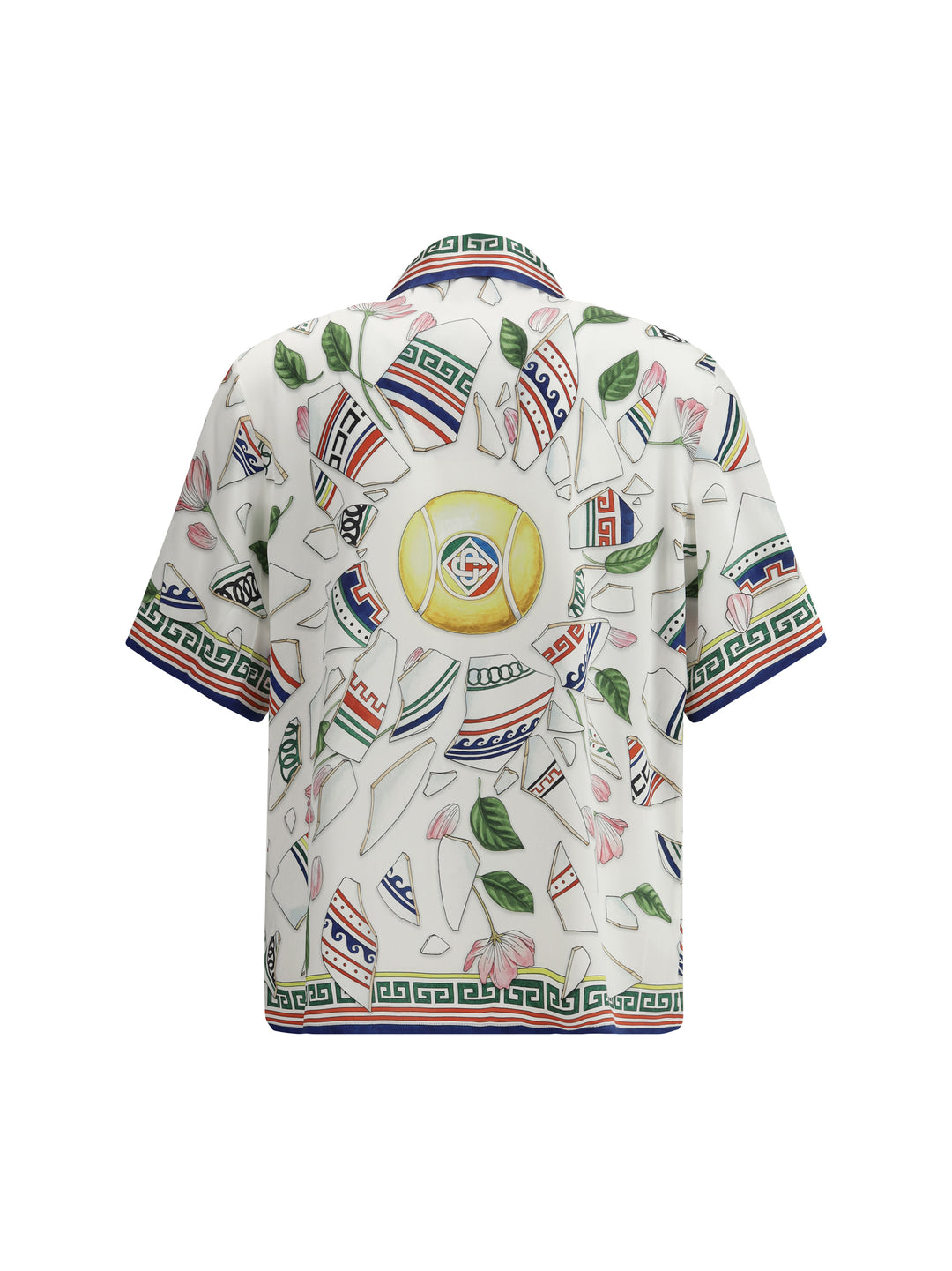 SHORT SLEEVE CUBAN COLLAR SHIRT