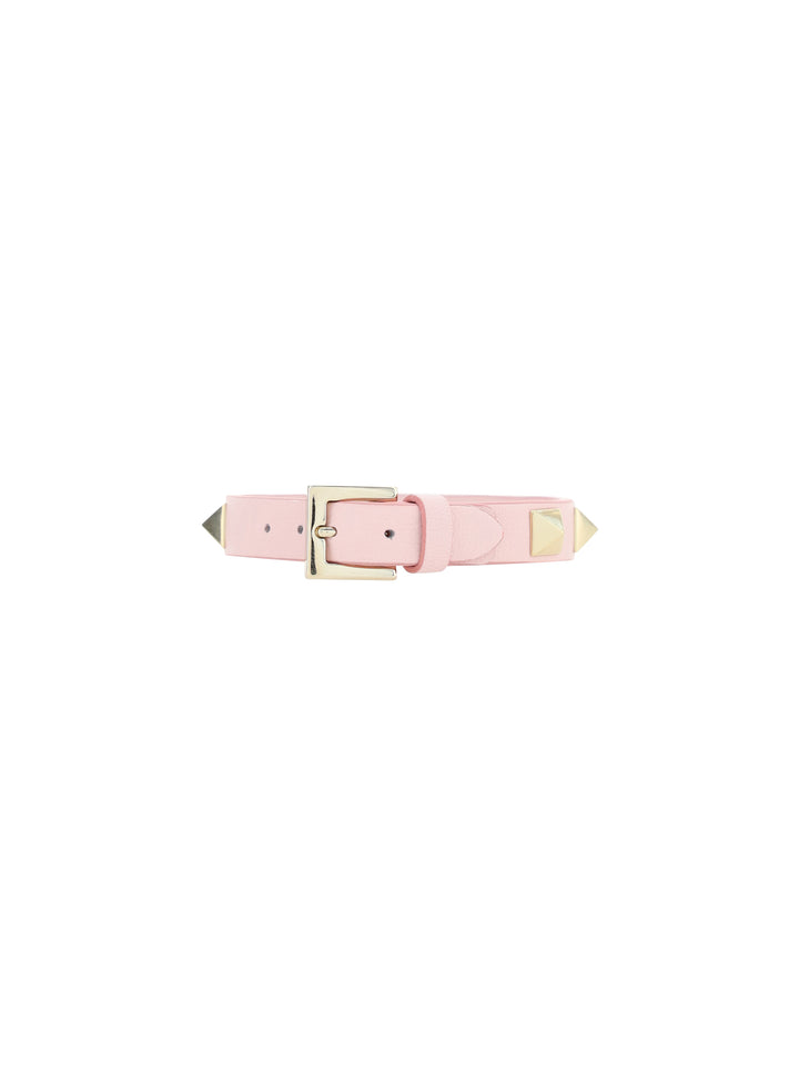 LEATHER BRACELET (8x8mm) | ROCKSTUD | VI