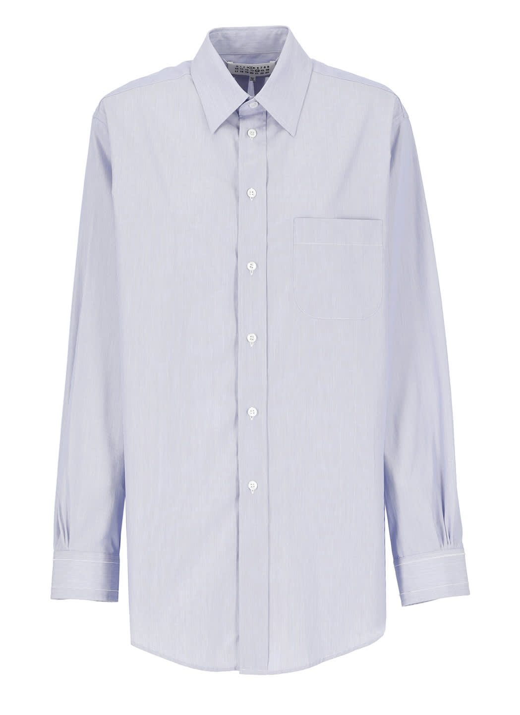 Over Size Shirt Shirts Light Blue