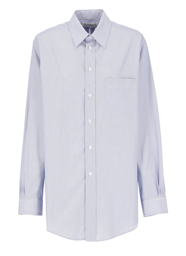 Over Size Shirt Shirts Light Blue