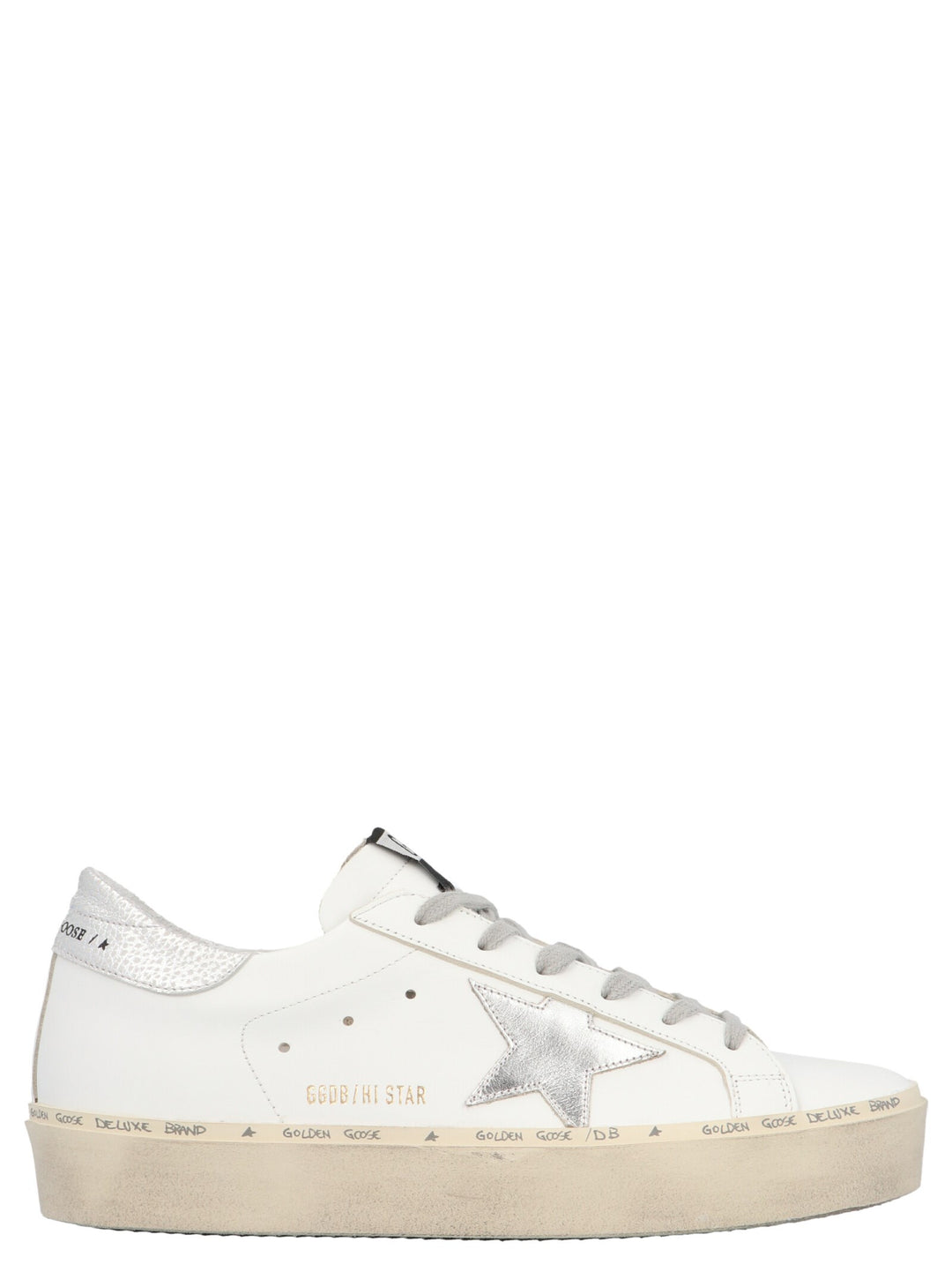 Golden Goose Hi-Star Sneakers - White | 6303e1a7c661a38c3de299d40dc199da9675d5ca