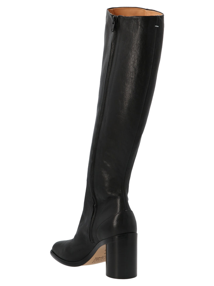 Maison Margiela Tabi High Boots Boots and Ankle Boots - Black | 2b1c3c5af98edea3052b1fc042f5204c32abdaff
