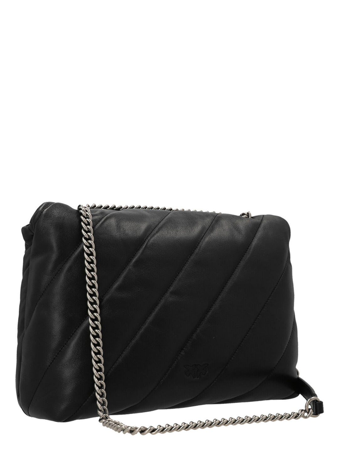 Love Big Puff Crossbody Bags Black