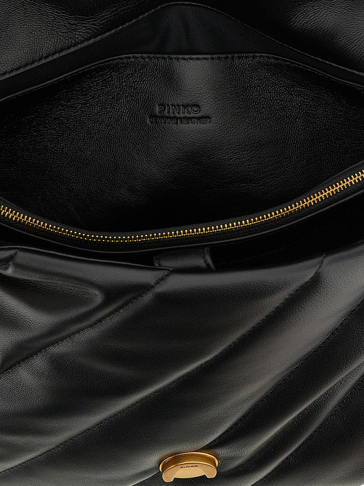 Pinko Love Big Puff Crossbody Bags - Black | 5d7906afcc6c2511af7366ab9dca6b2990a0884b
