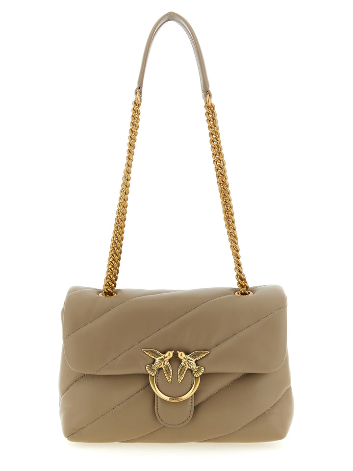Pinko Love Bag Puff Maxi Crossbody Bags - Beige | b8fdd0a0e00519355695c7ff1a4e782b74e2f8e4