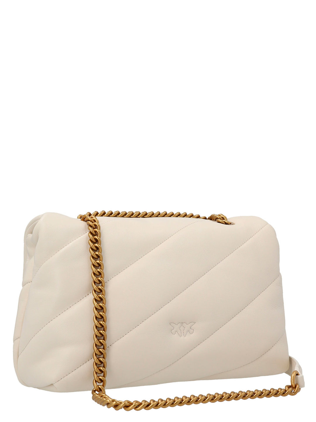 Pinko Classic Love Puff Crossbody Bags - White | 542a8359e1cedb767ce8cc7fc148da640d1e3e71