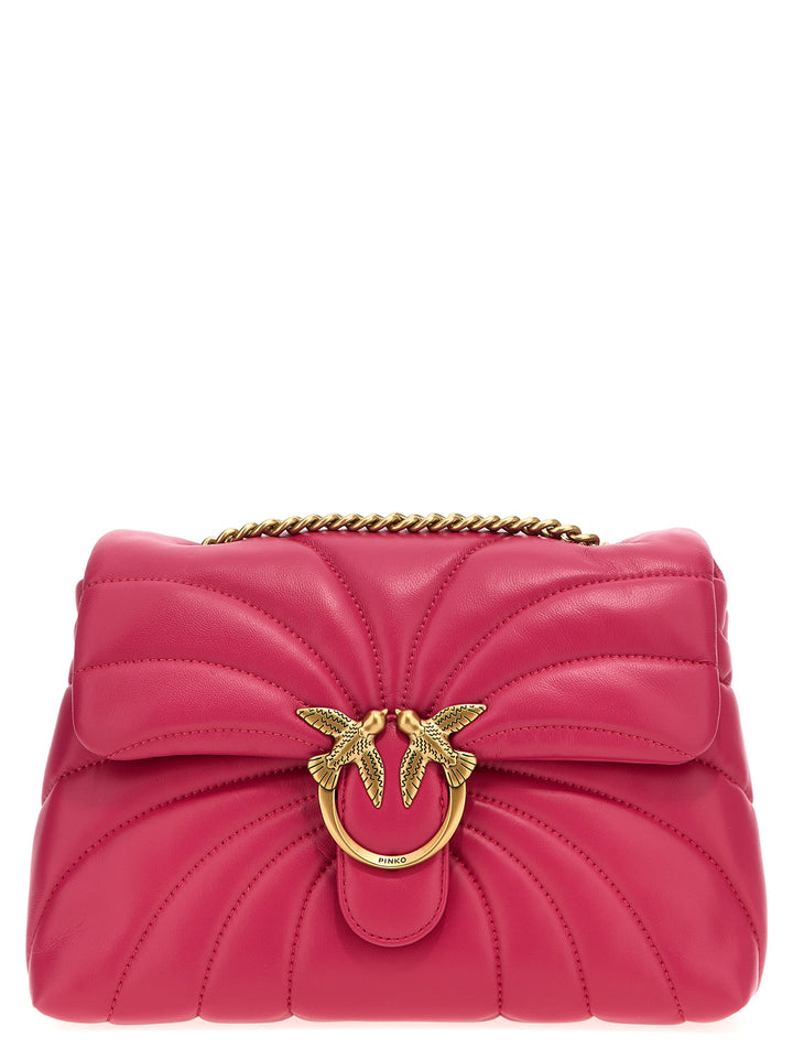 Love Puff Classic Crossbody Bags Fuchsia