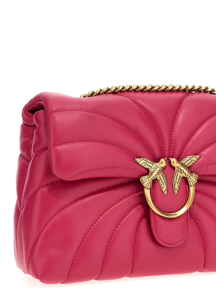 Love Puff Classic Crossbody Bags Fuchsia