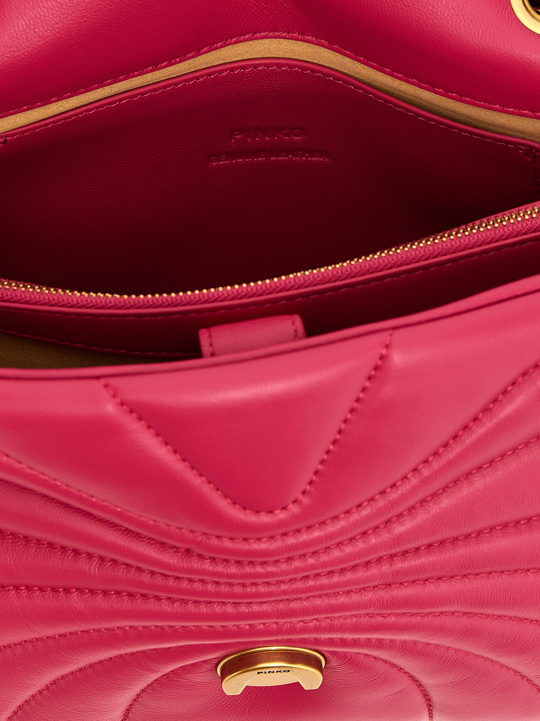 Love Puff Classic Crossbody Bags Fuchsia