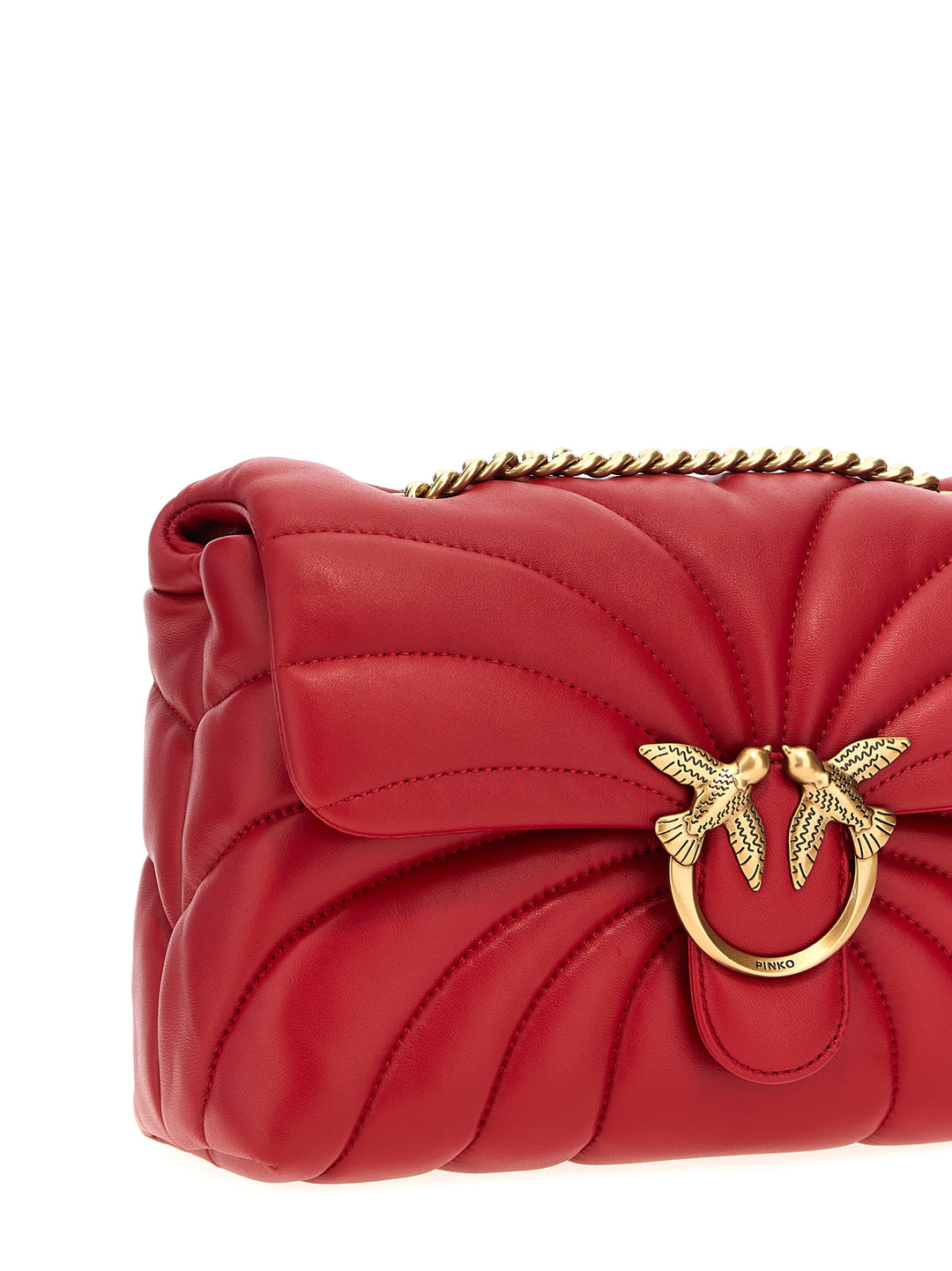 Love Puff Classic Crossbody Bags Red