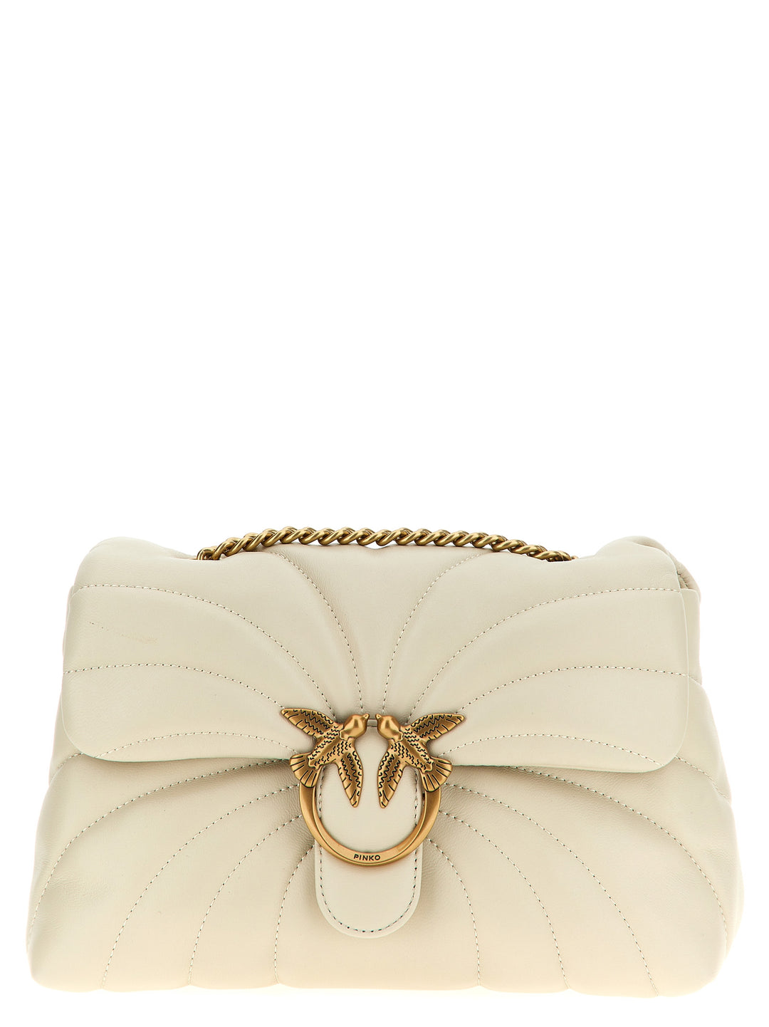 Love Puff Classic Crossbody Bags White